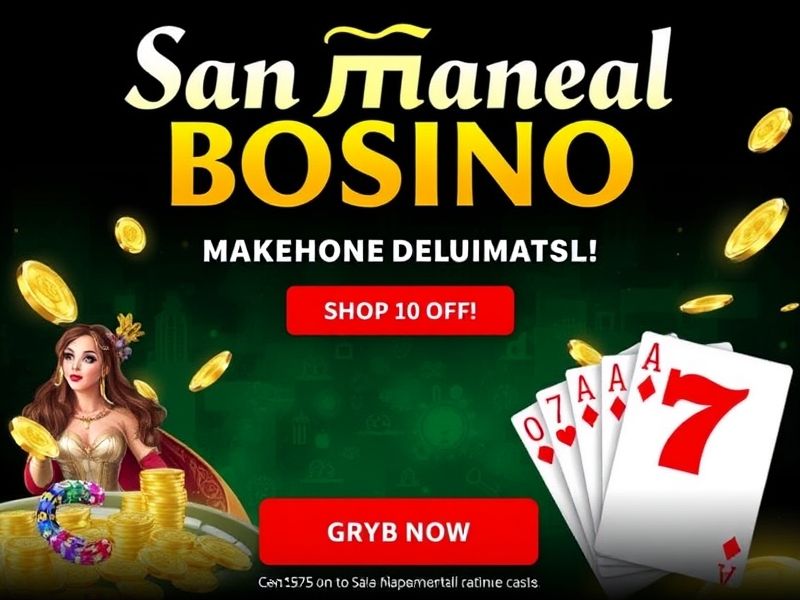 Discover the ultimate gambling experience at San Manuel Casino. Explore a wide range of online games, slots, poker, and table games on sanmanuel.com.